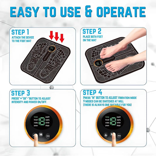 NeuroRelax EMS Foot Massager 👣✨