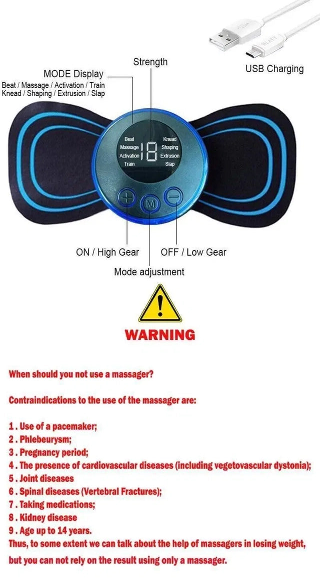 Mini Electric Massager