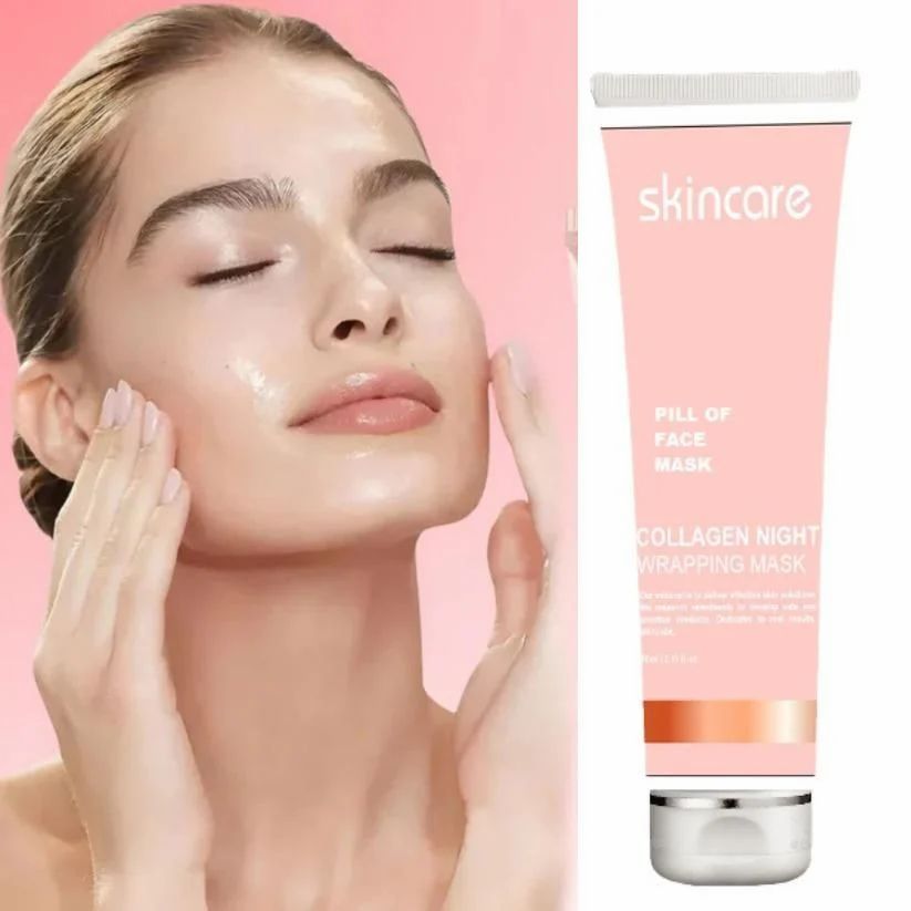 Korean Collagen Night Wrapping Peel-Off Mask (Pack of 2)