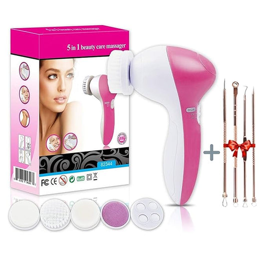 5-in-1 Facial Cleansing Brush