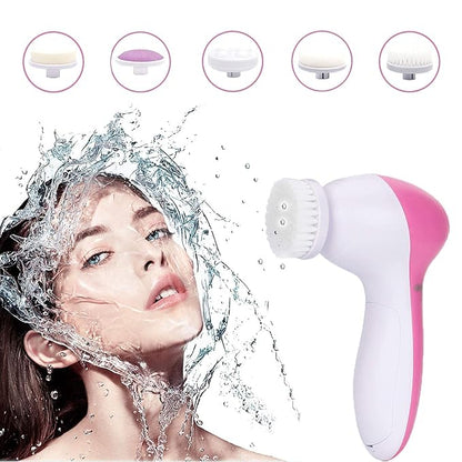 5-in-1 Facial Cleansing Brush
