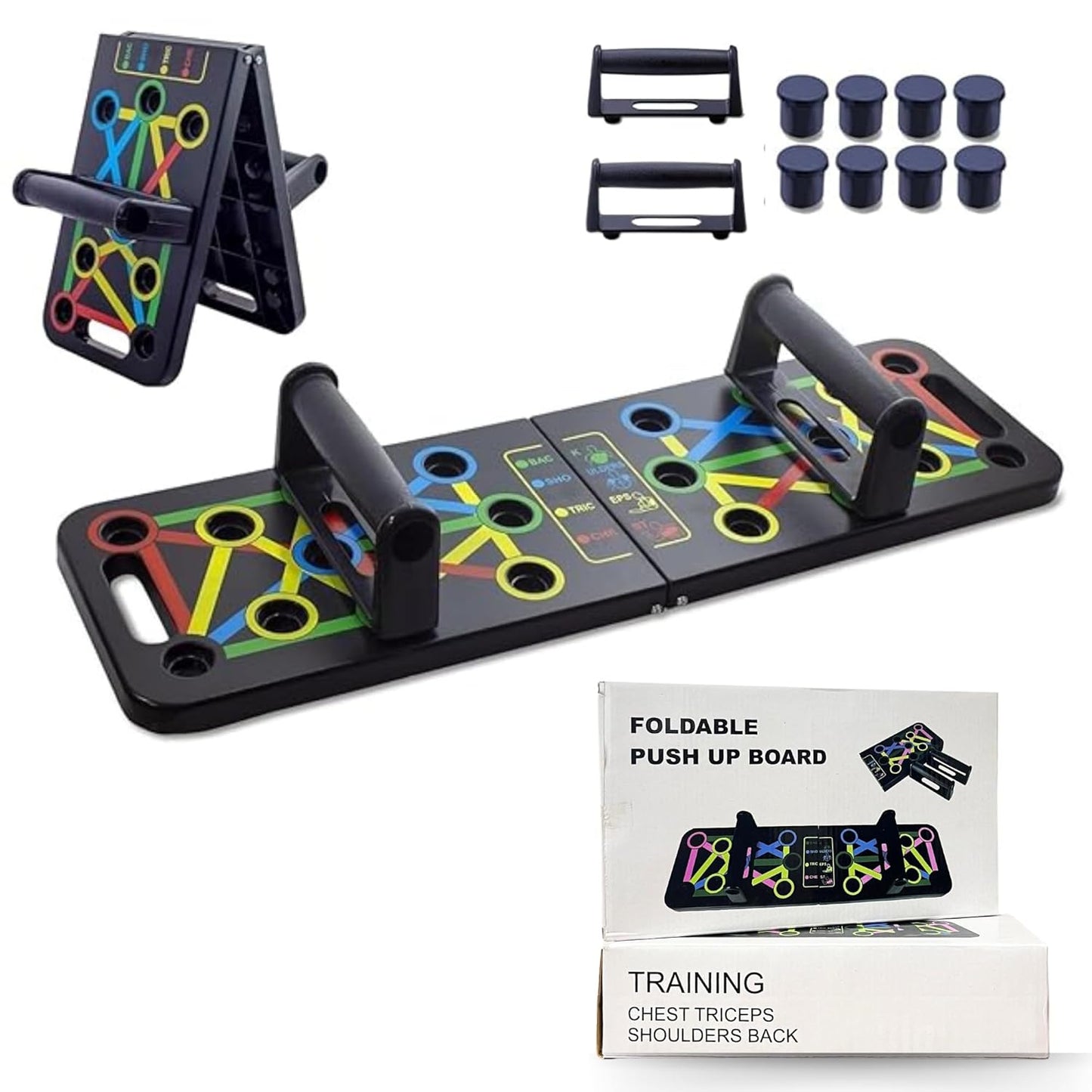 Premium 15-in-1 Push-Up Board (Home Workout System)