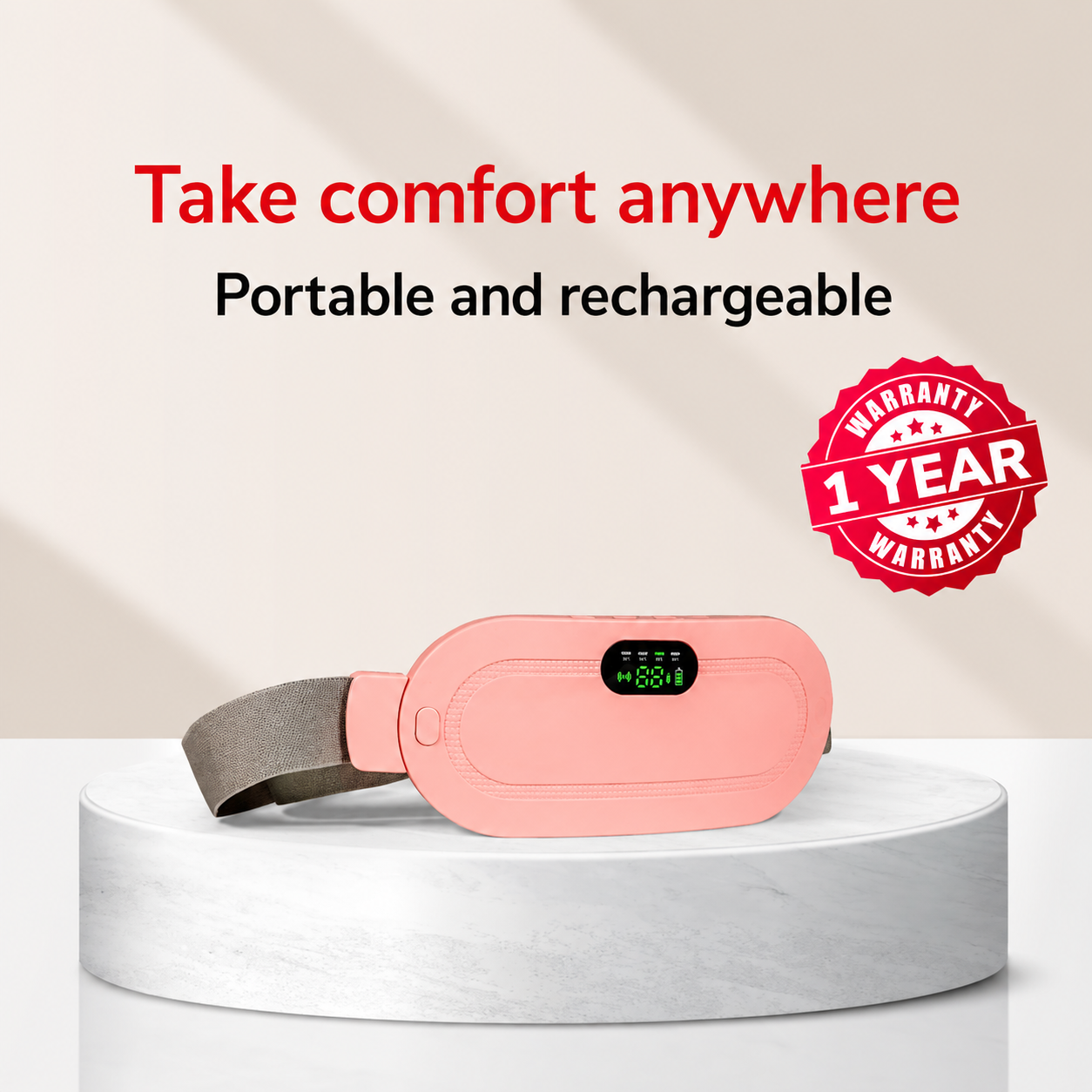 Portable Period Cramp Relief Massager